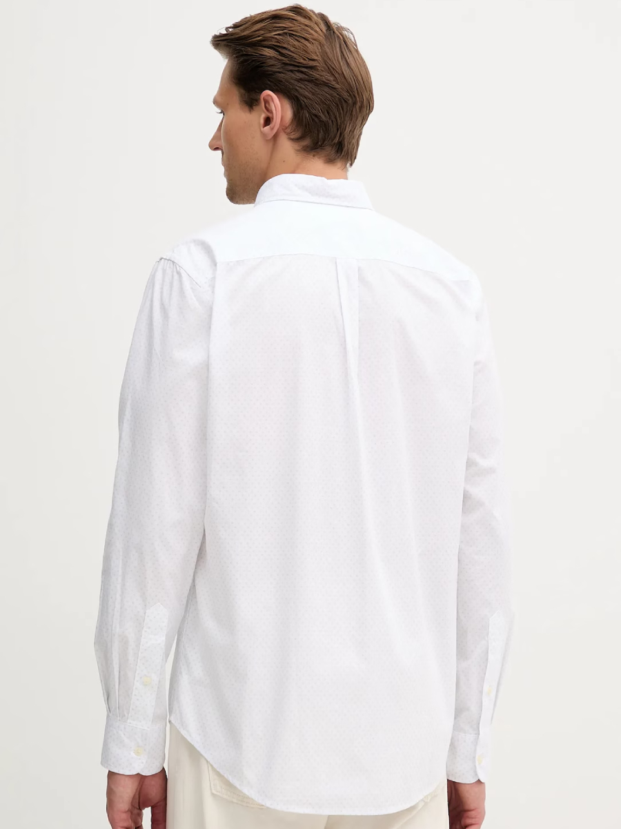 detail Tommy Hilfiger pánska biela košeľa