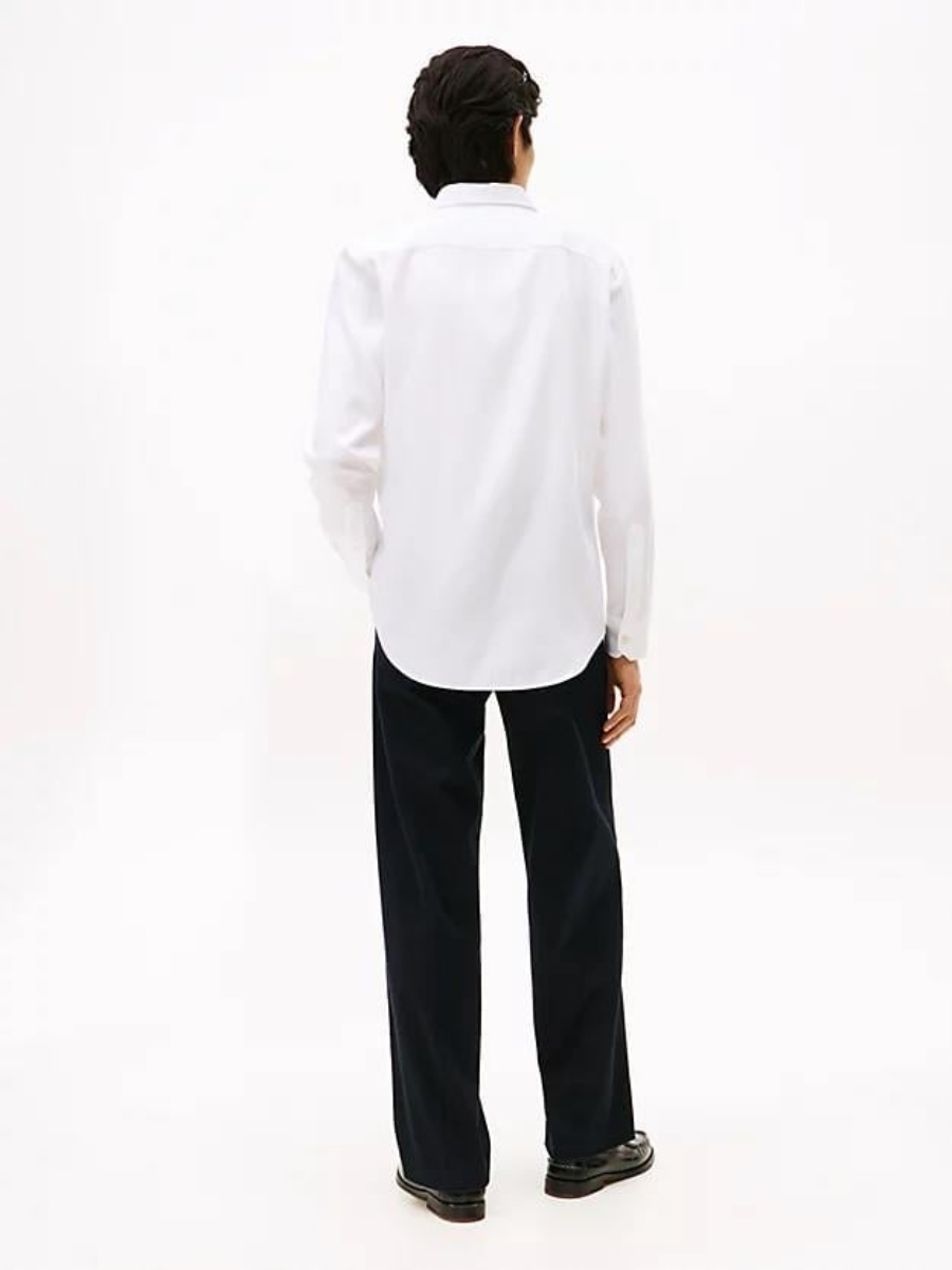 detail Tommy Hilfiger pánska biela košeľa