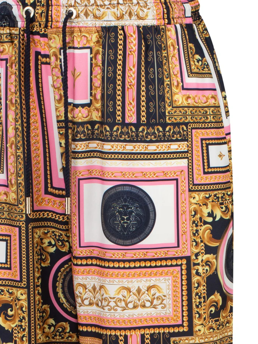 detail 19v69 dámske vzorované nohavice