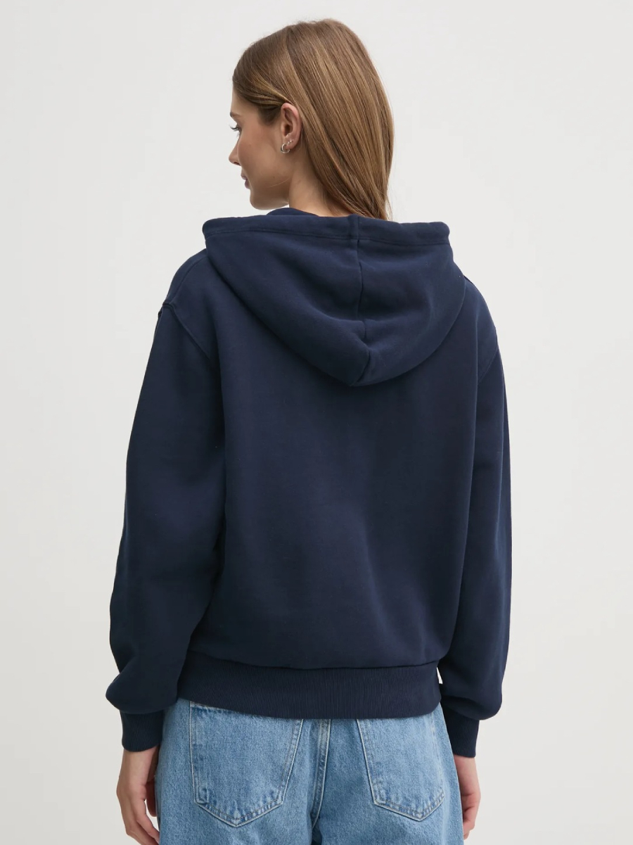 detail Tommy Hilfiger dámska tmavo modrá mikina