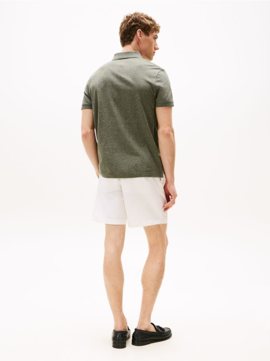 detail Tommy Hilfiger pánske zelené polo tričko