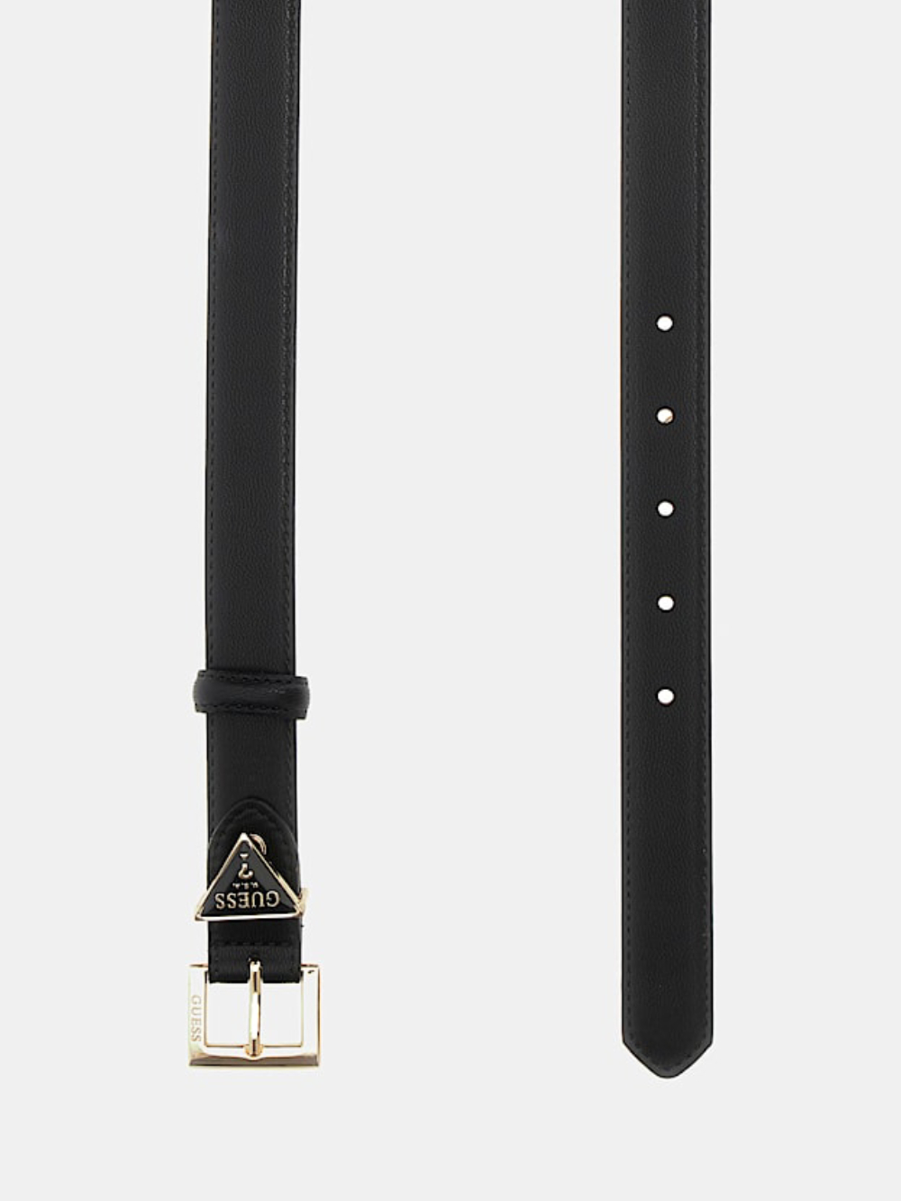 detail Guess dámsky čierny opasok