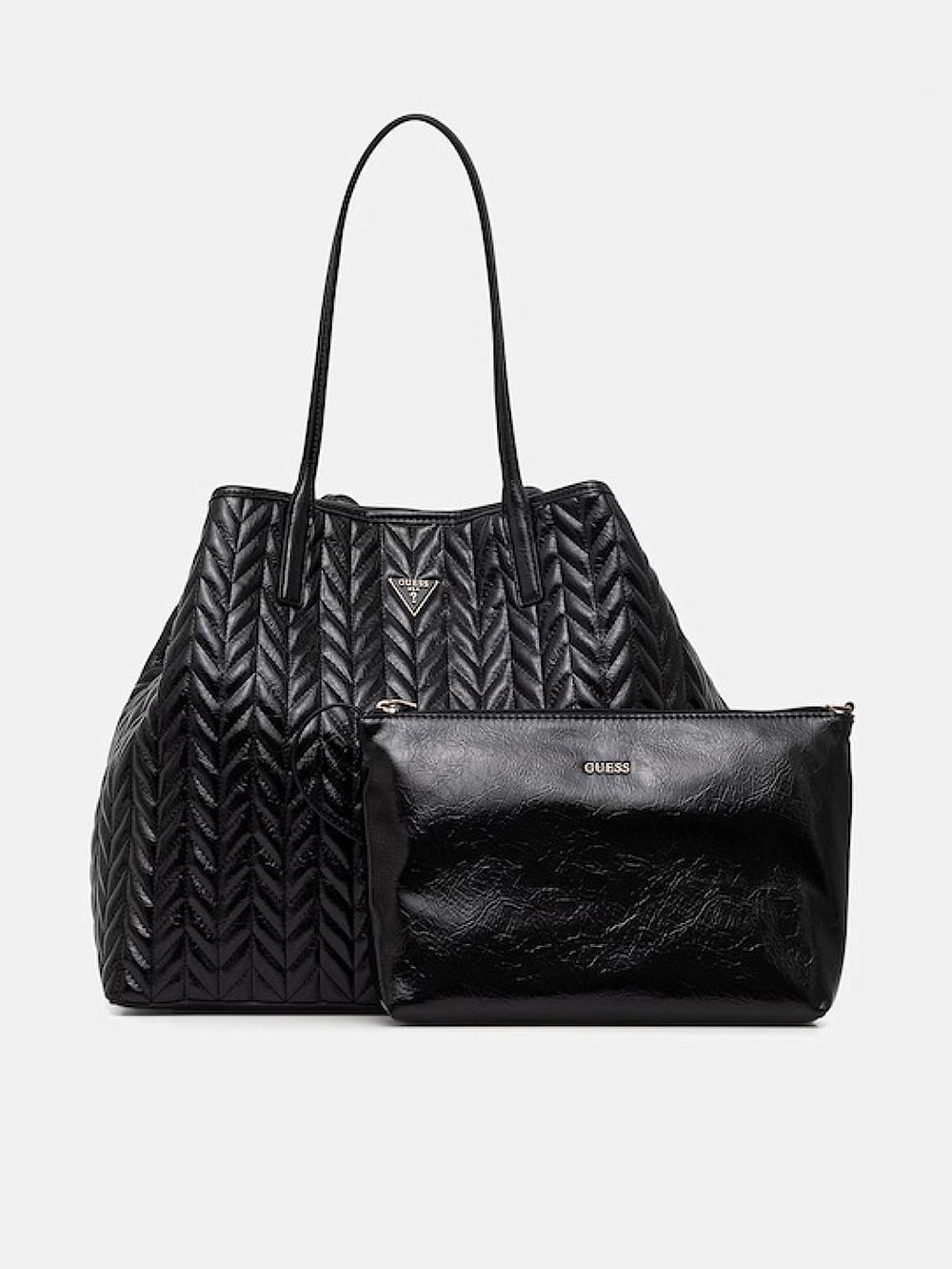 detail Guess dámska čierna kabelka