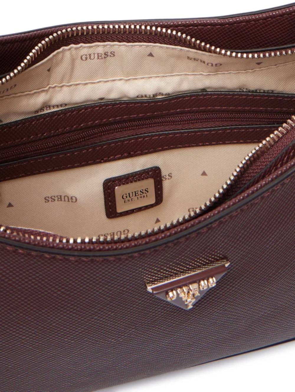 detail Guess dámska vínová kabelka