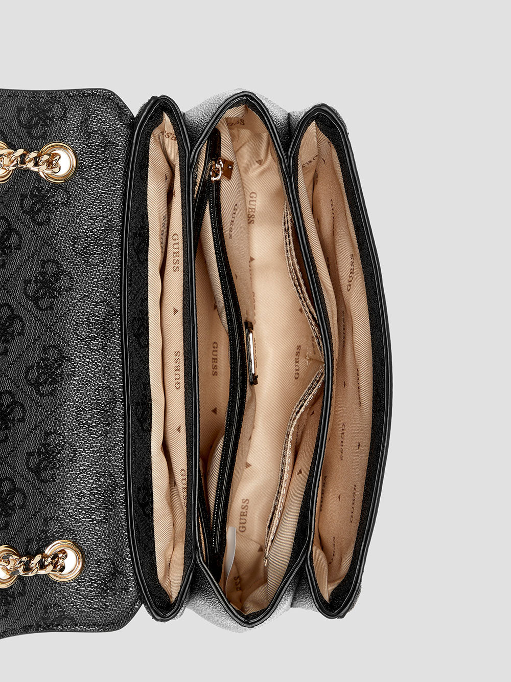 detail Guess dámska šedá kabelka