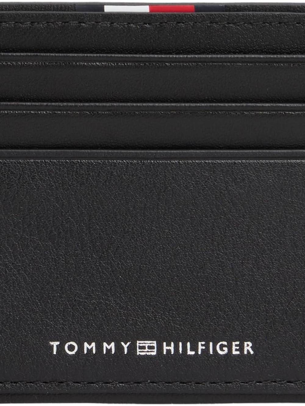 detail Tommy Hilfiger pánske čierne puzdro
