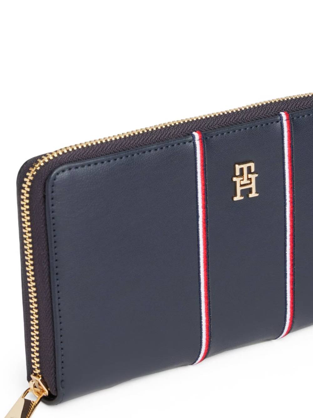detail Tommy Hilfiger dámska modrá peňaženka