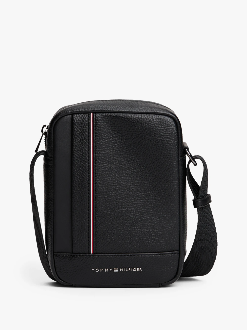 detail Tommy Hilfiger pánska čierna taška