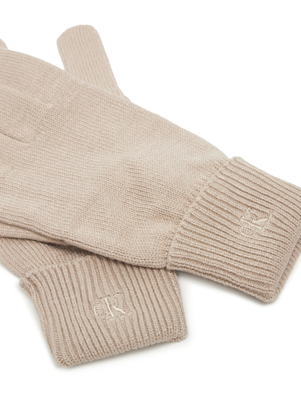 detail Calvin Klein dámske béžové rukavice