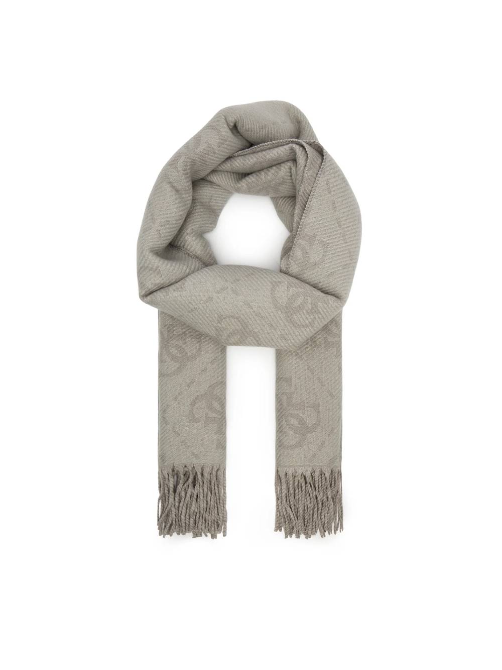 detail Guess dámsky šedý šál