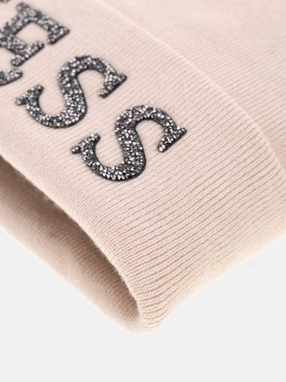 detail Guess dámska béžová čiapka