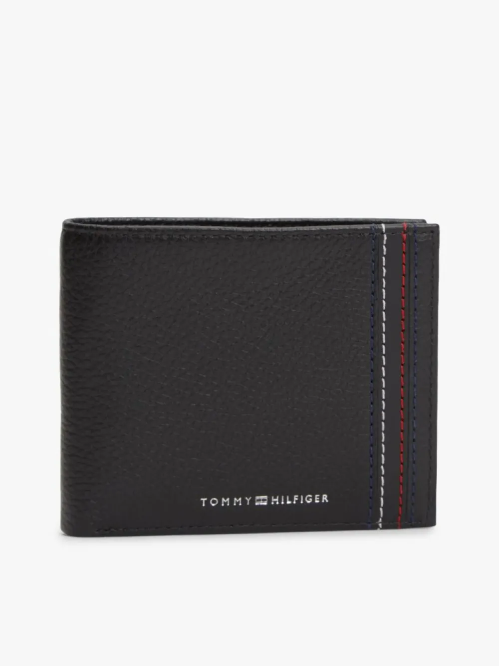detail Tommy Hilfiger pánska čierna peňaženka