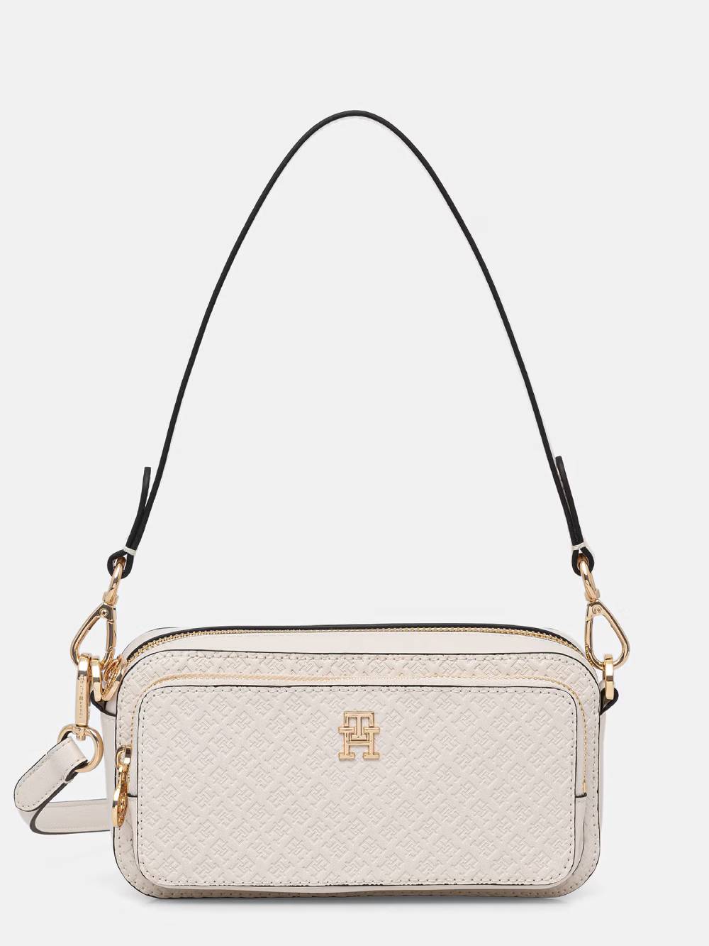 detail Tommy Hilfiger dámska krémová kabelka