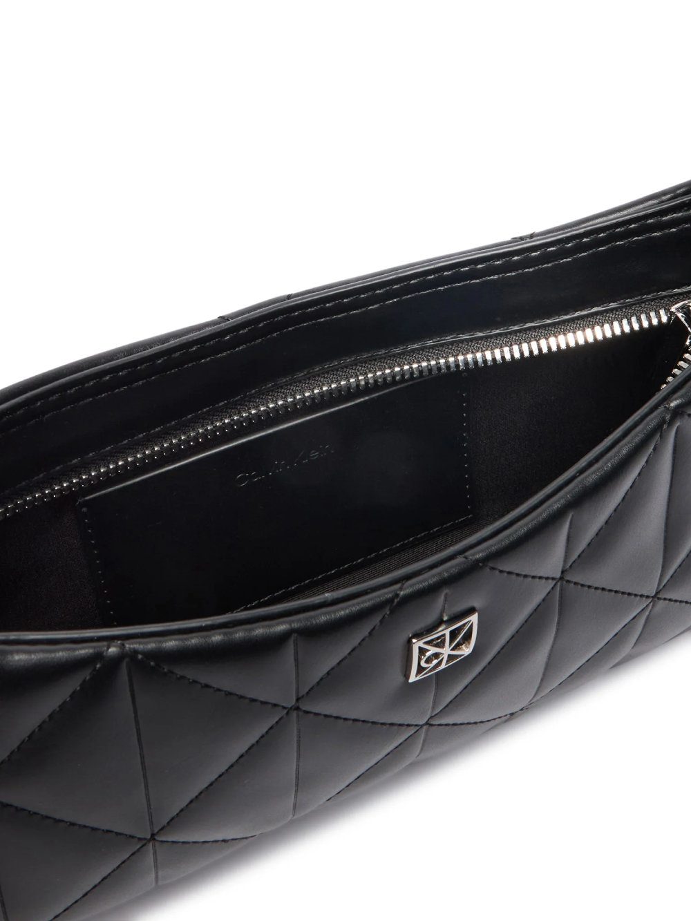 detail Calvin Klein dámska čierna kabelka