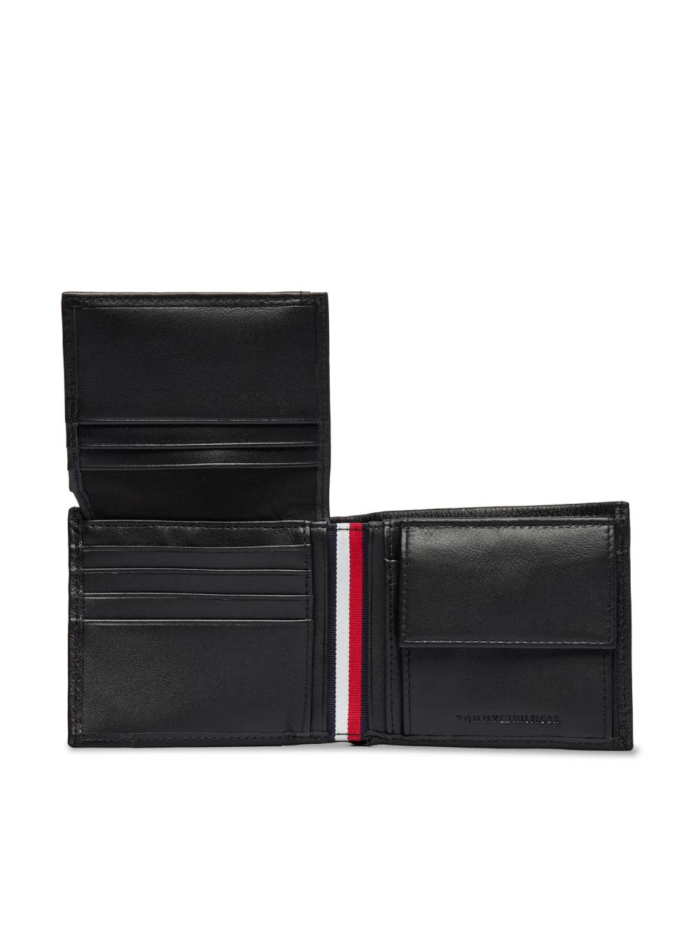 detail Tommy Hilfiger pánska čierna peňaženka