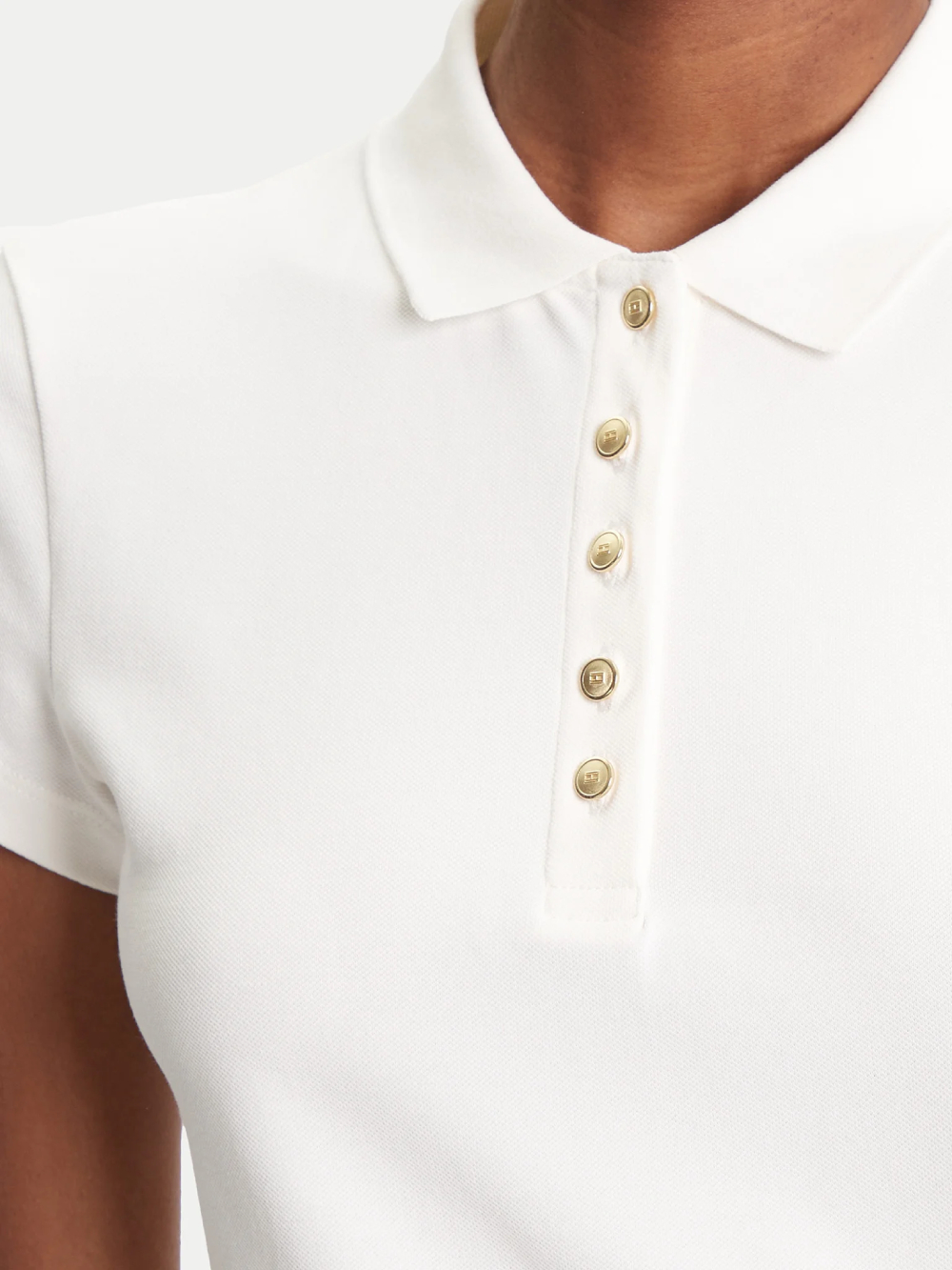 detail Tommy Hilfiger polo tričko