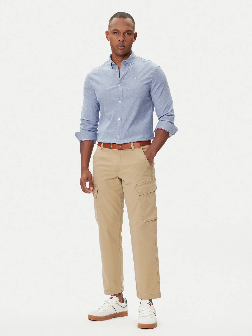 detail TJM SLIM STRETCH OXFORD SHIRT