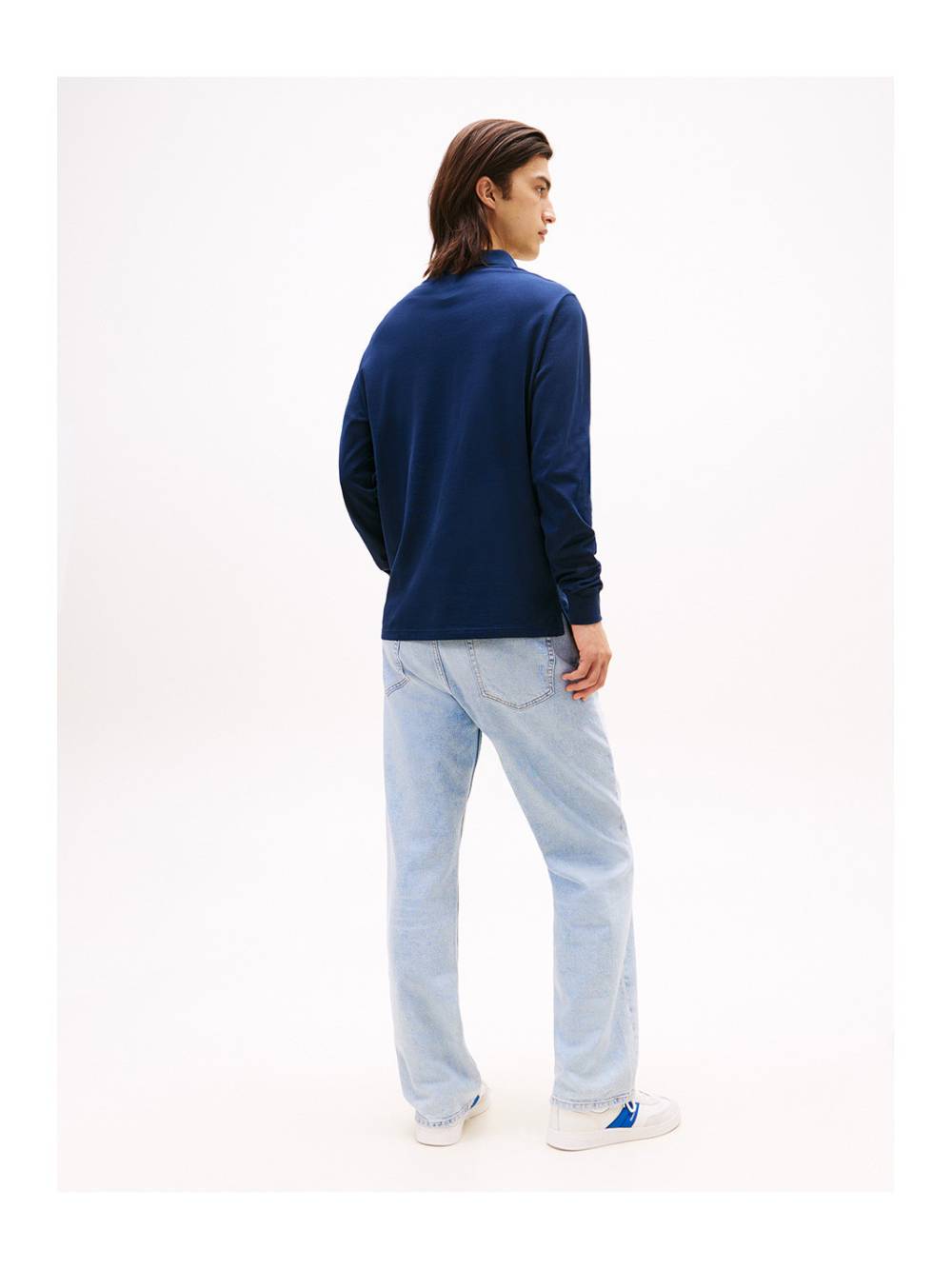 detail TJM SLIM PLACKET POLO LS EXT