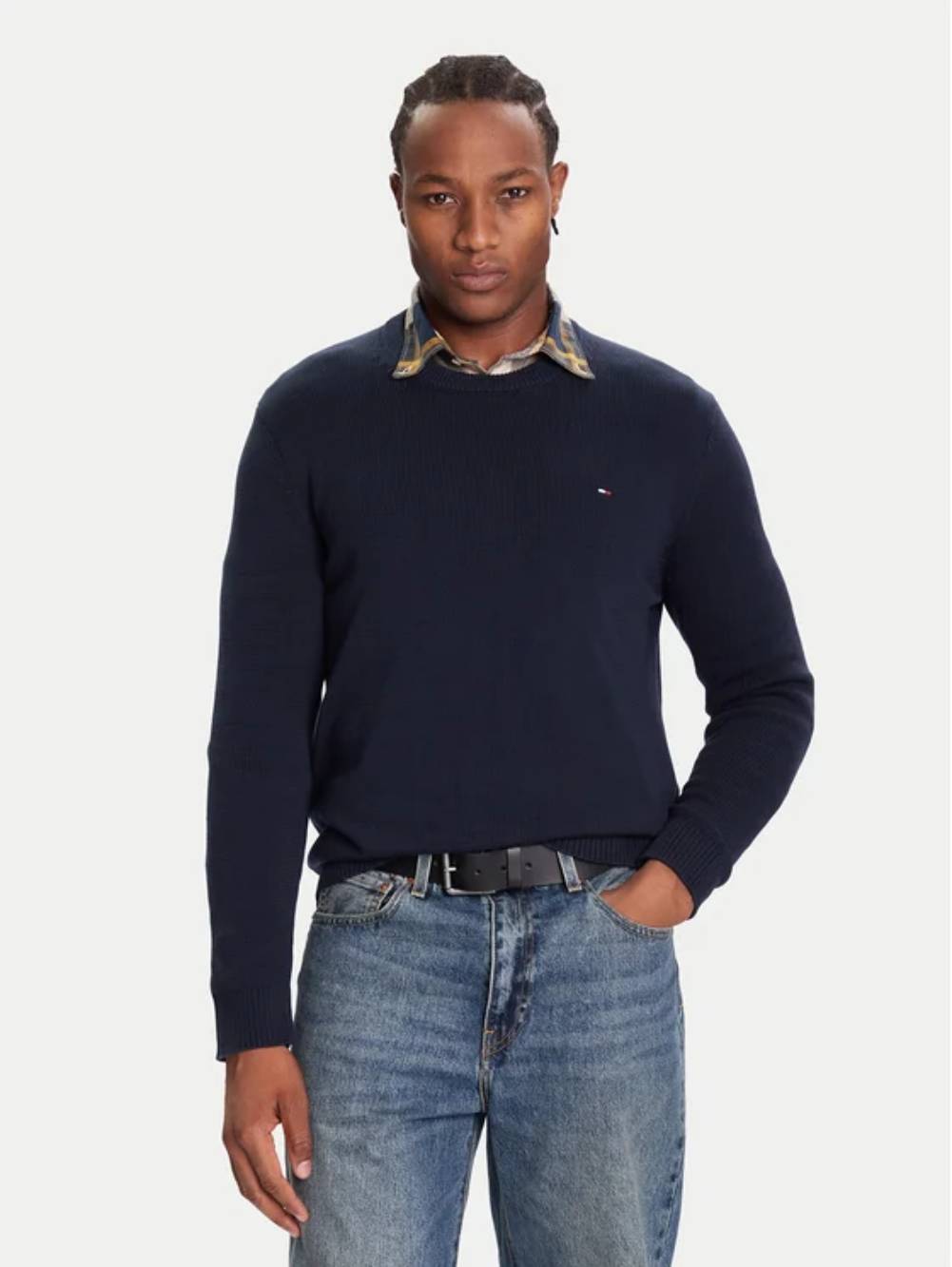 detail TJM SLIM ESS SWEATER EXT