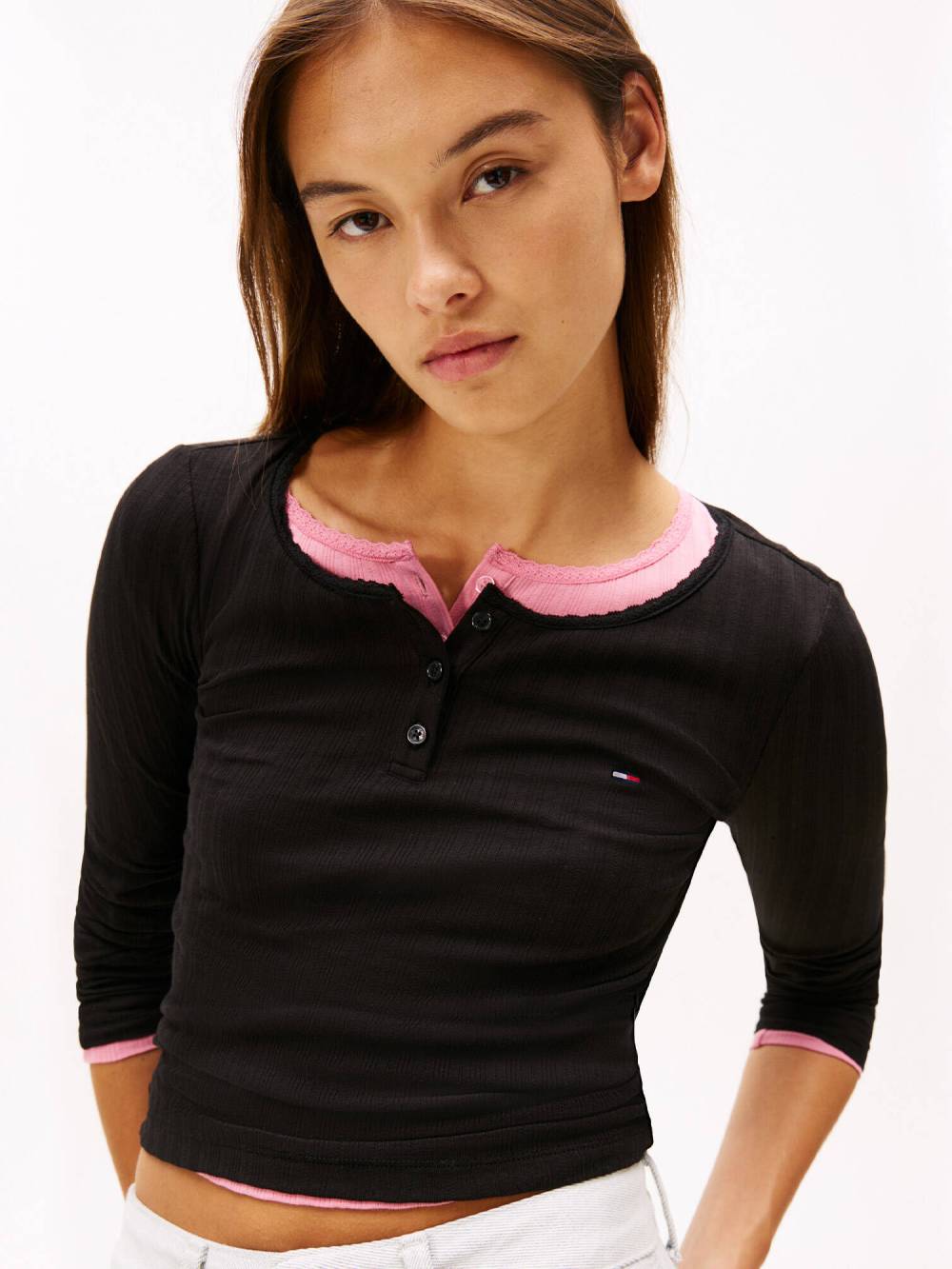 detail TJW SLIM SH IRREGULAR RIB LS