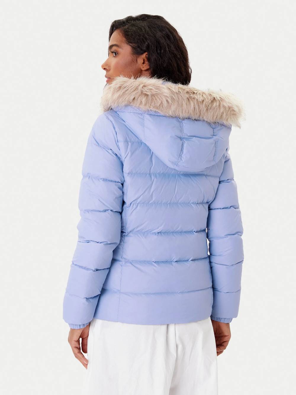 detail TJW BASIC HOODED DOWN JACKET EXT