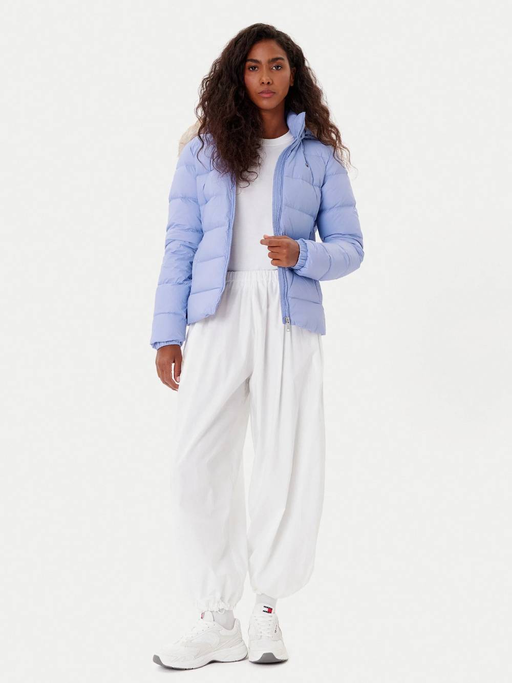 detail TJW BASIC HOODED DOWN JACKET EXT