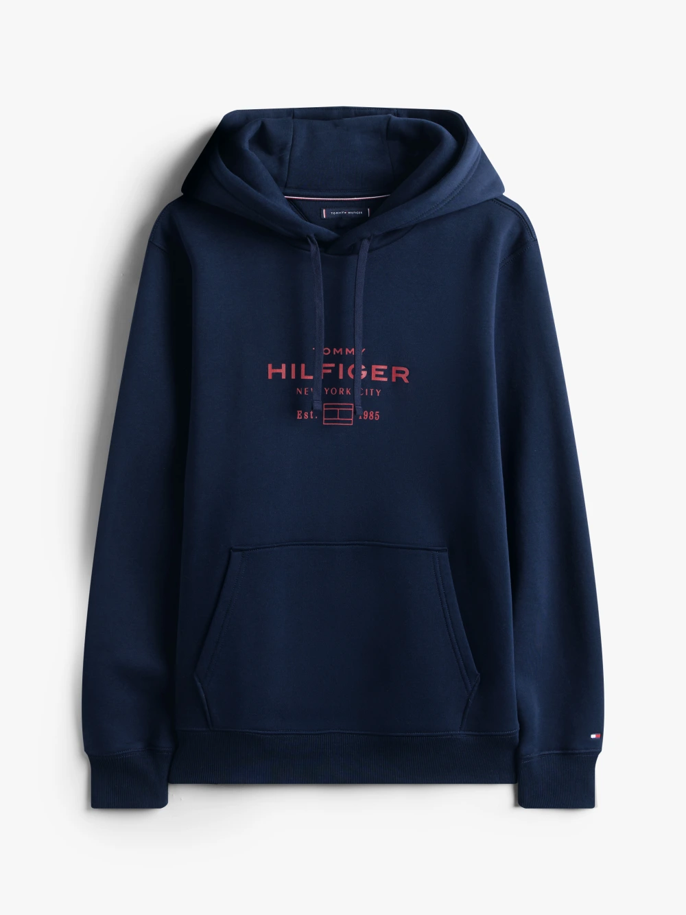 detail Tommy Hilfiger pánska tmavo modrá mikina
