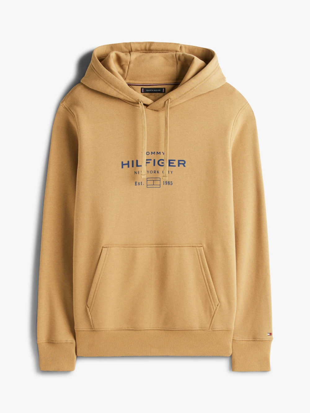 detail Tommy Hilfiger pánska béžová mikina