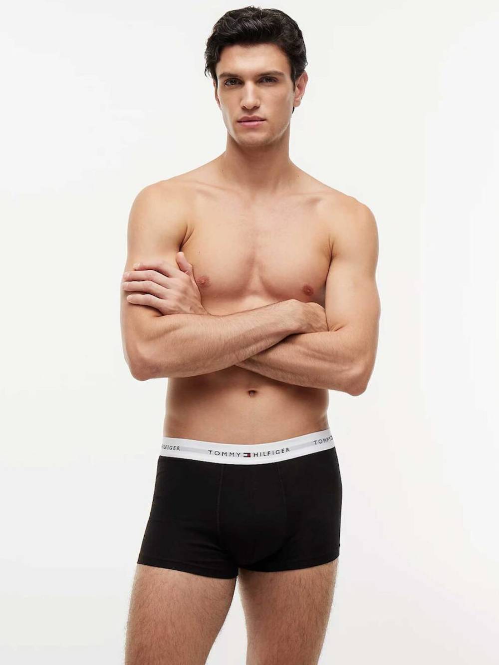 detail Tommy Hilfiger pánske čierne boxerky