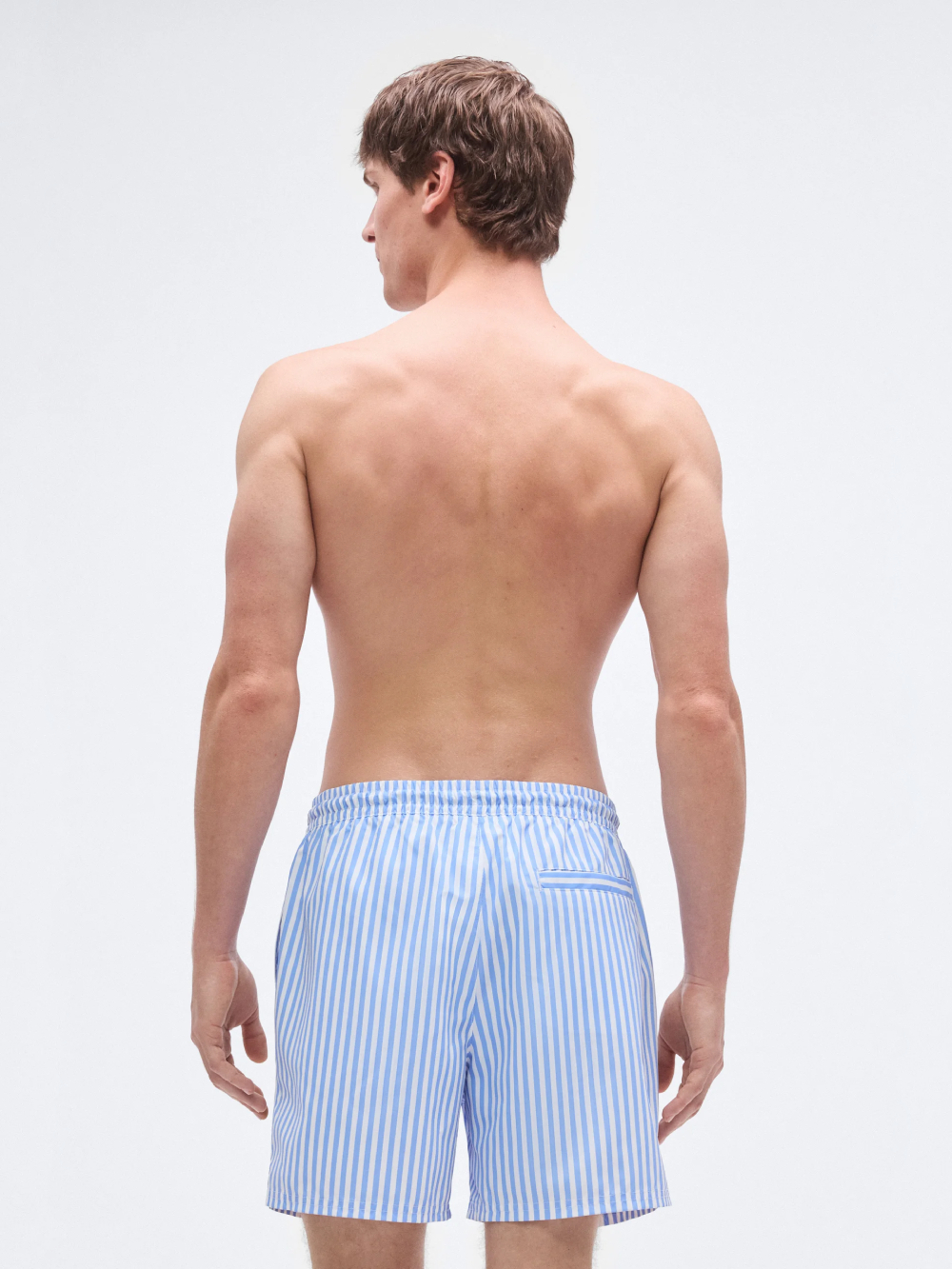 detail Calvin Klein pánske pruhované plavky
