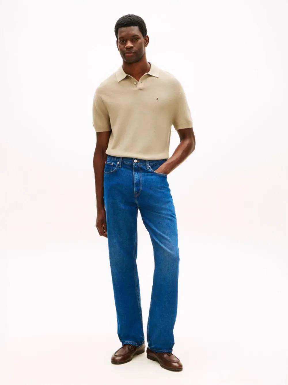 detail Tommy Hilfiger pánske polo tričko