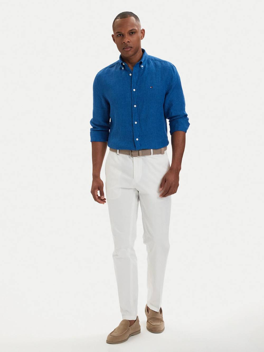 detail PIGMENT DYED LI SOLID RF SHIRT