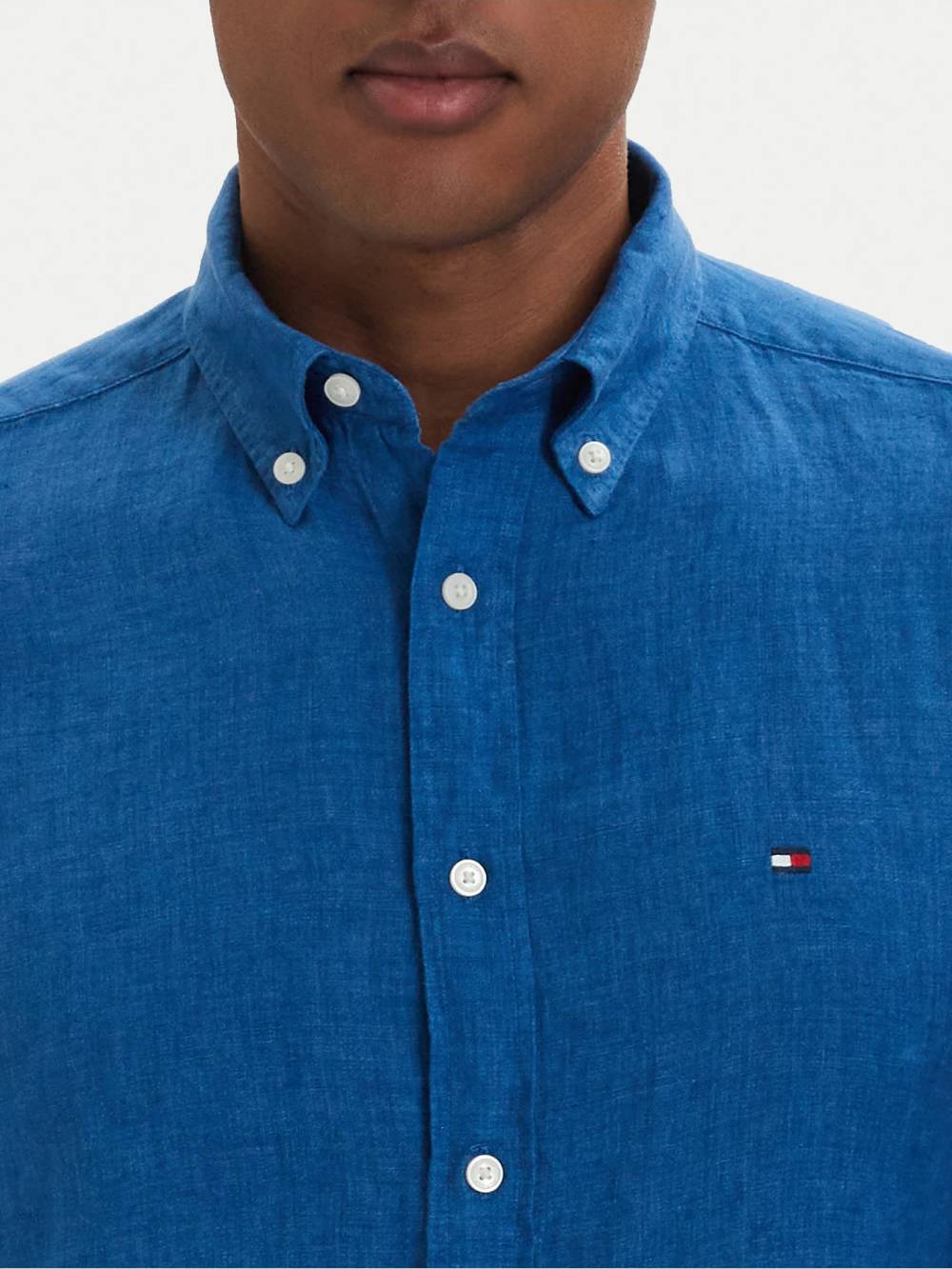 detail PIGMENT DYED LI SOLID RF SHIRT