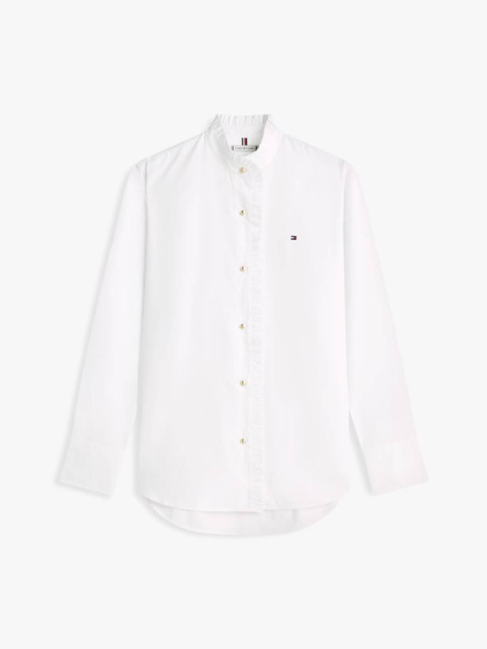detail Tommy Hilfiger dámska biela košeľa