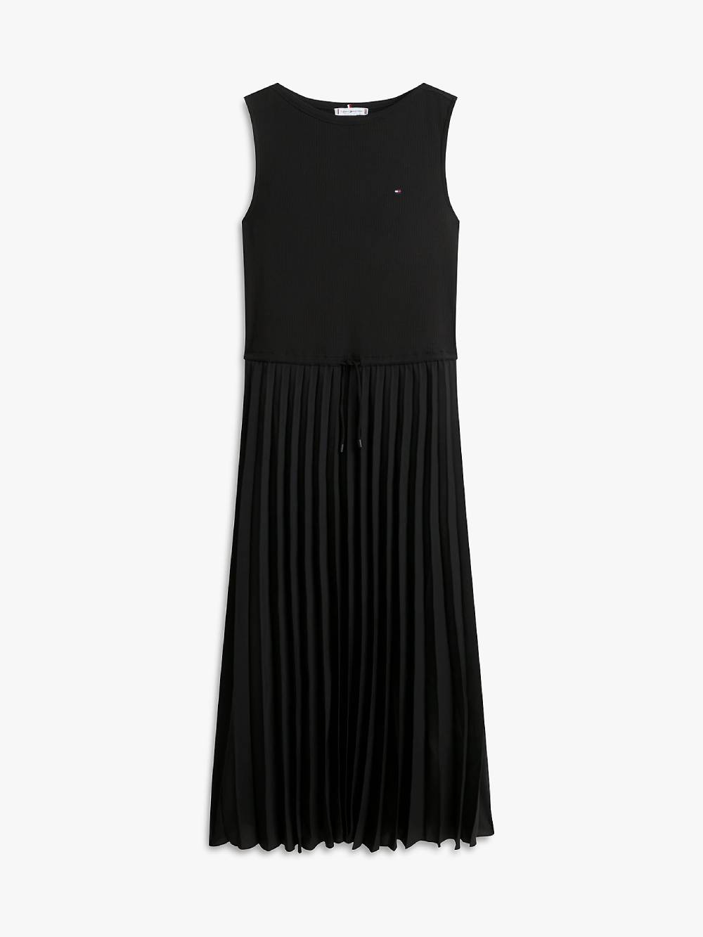 detail Tommy Hilfiger dámske čierne šaty