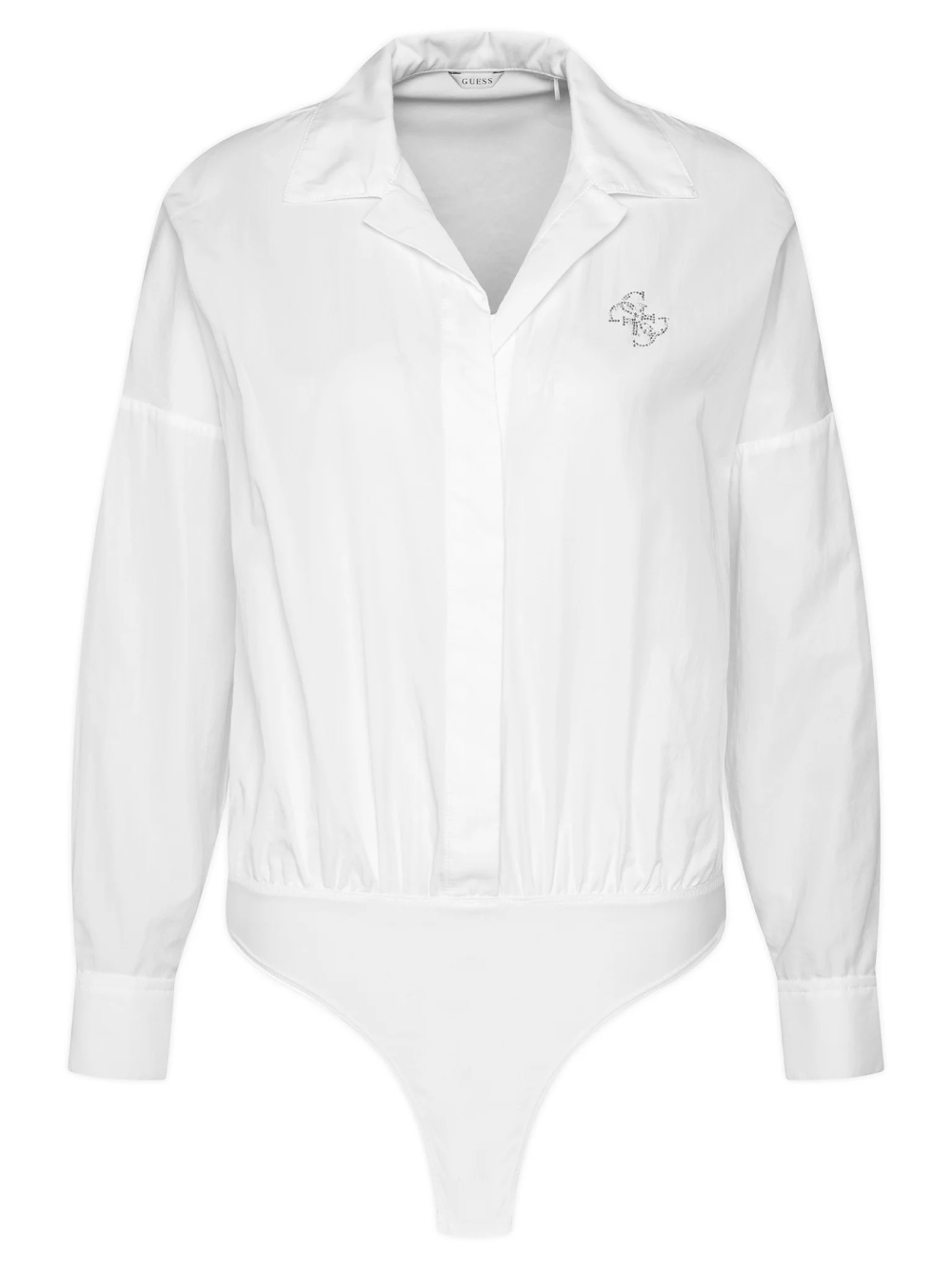 detail Guess dámska biela košeľa body