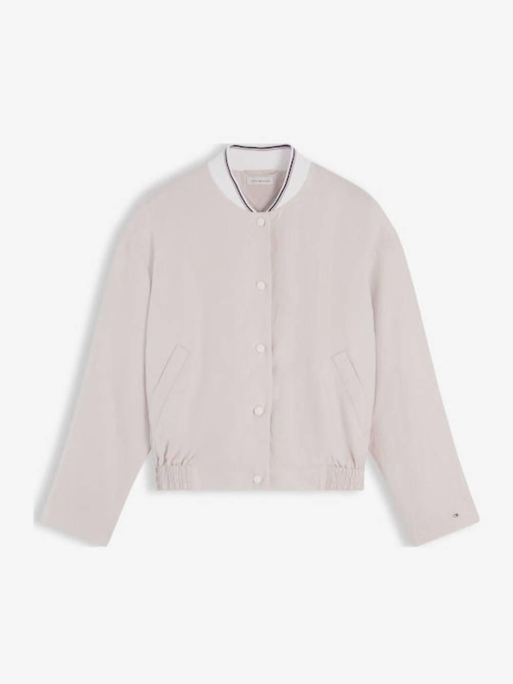 detail Tommy Hilfiger dámsky ľanový bomber