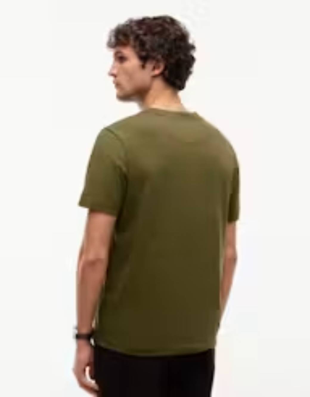 detail Tommy Hilfiger pánske khaki tričko