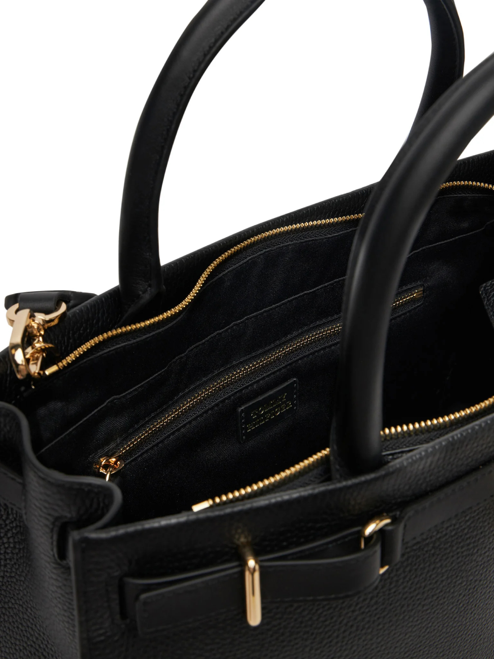 detail Tommy Hilfiger dámska kožená kabelka