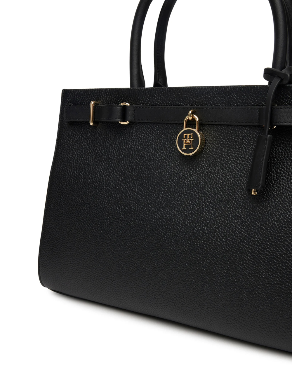 detail Tommy Hilfiger dámska kožená kabelka