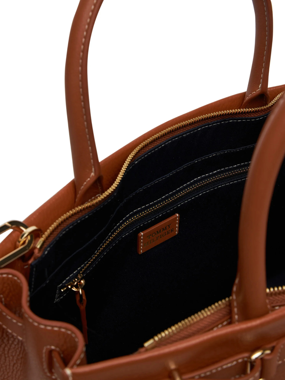 detail Tommy Hilfiger dámska kožená kabelka