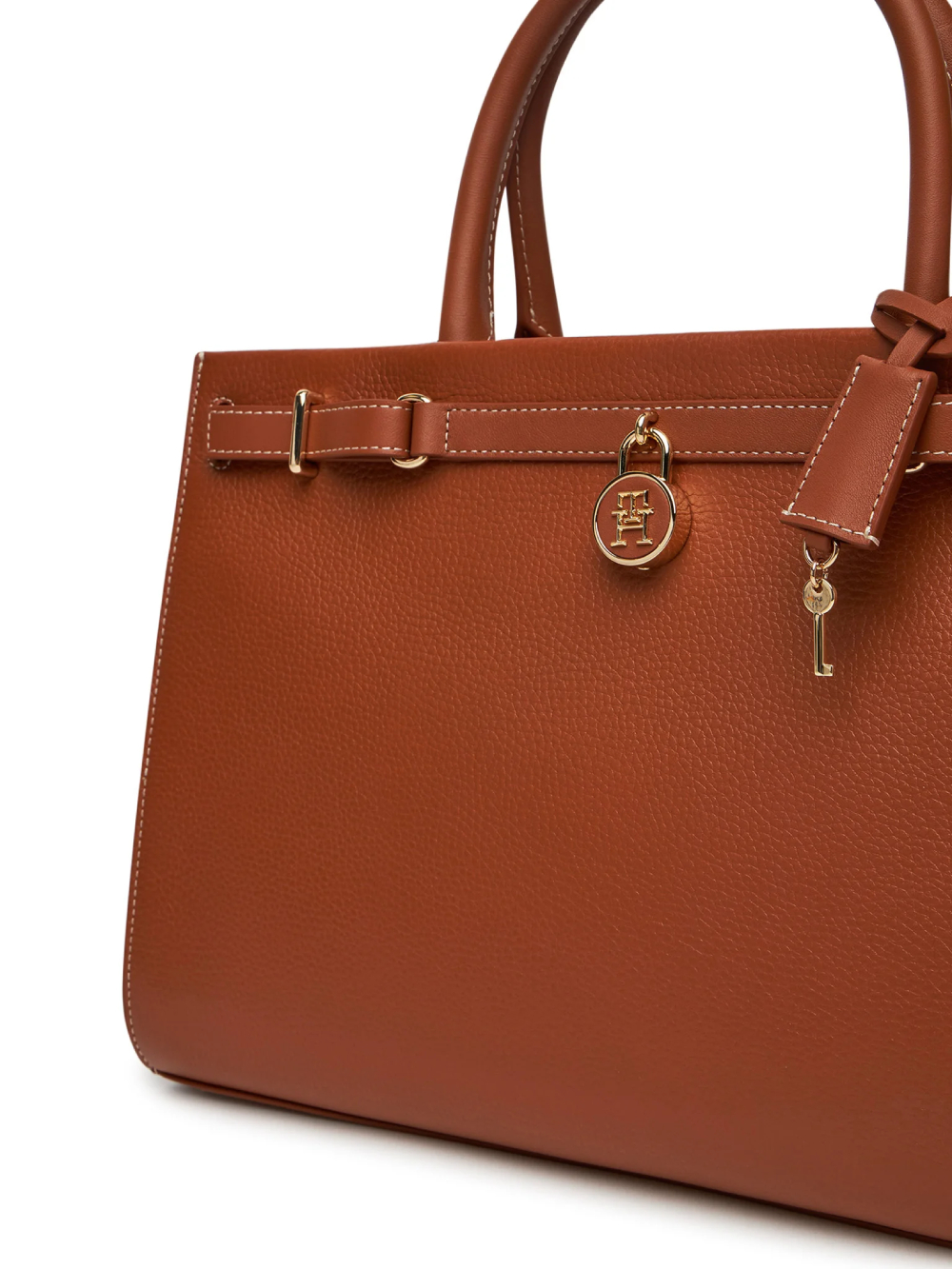 detail Tommy Hilfiger dámska kožená kabelka