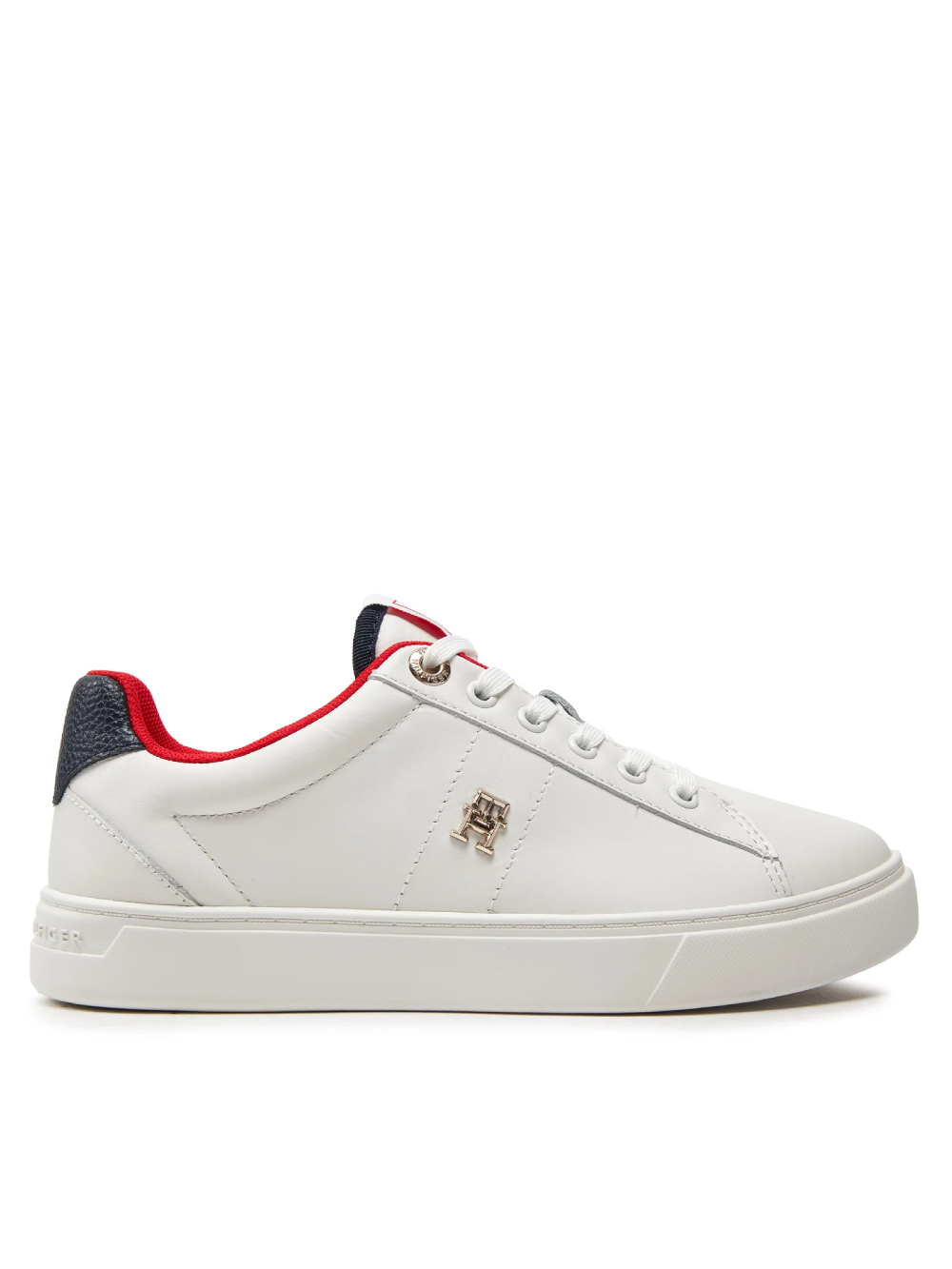 detail Tommy Hilfiger dámske biele tenisky
