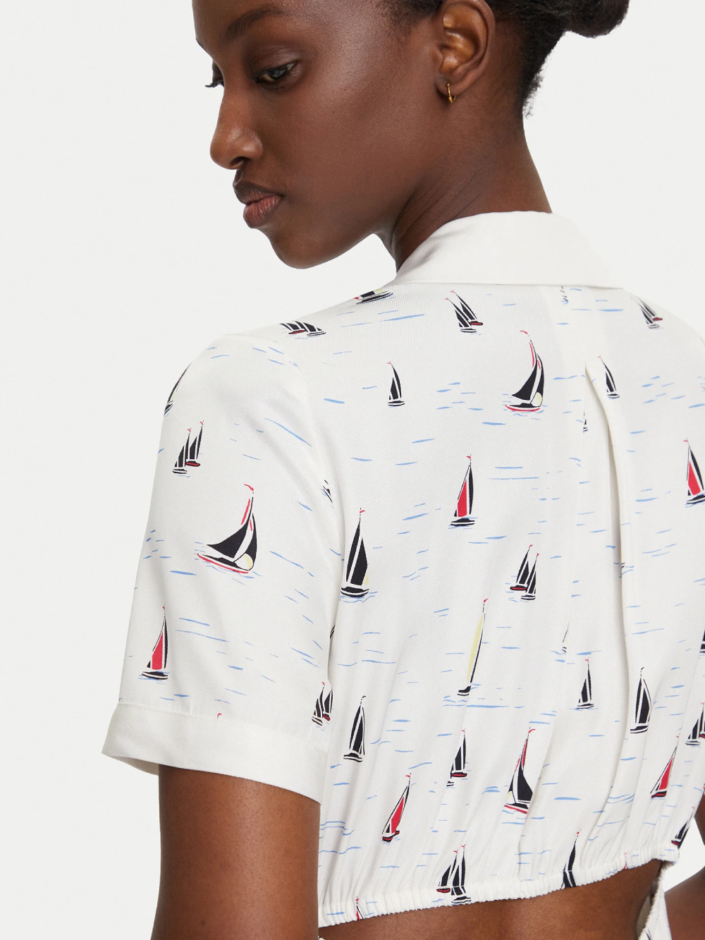 detail Tommy Hilfiger dámske vzorované šaty