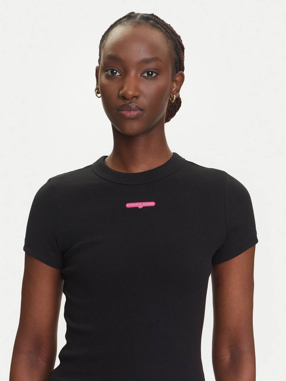 detail TJW SLIM SCRIPT LABEL SS TEE E