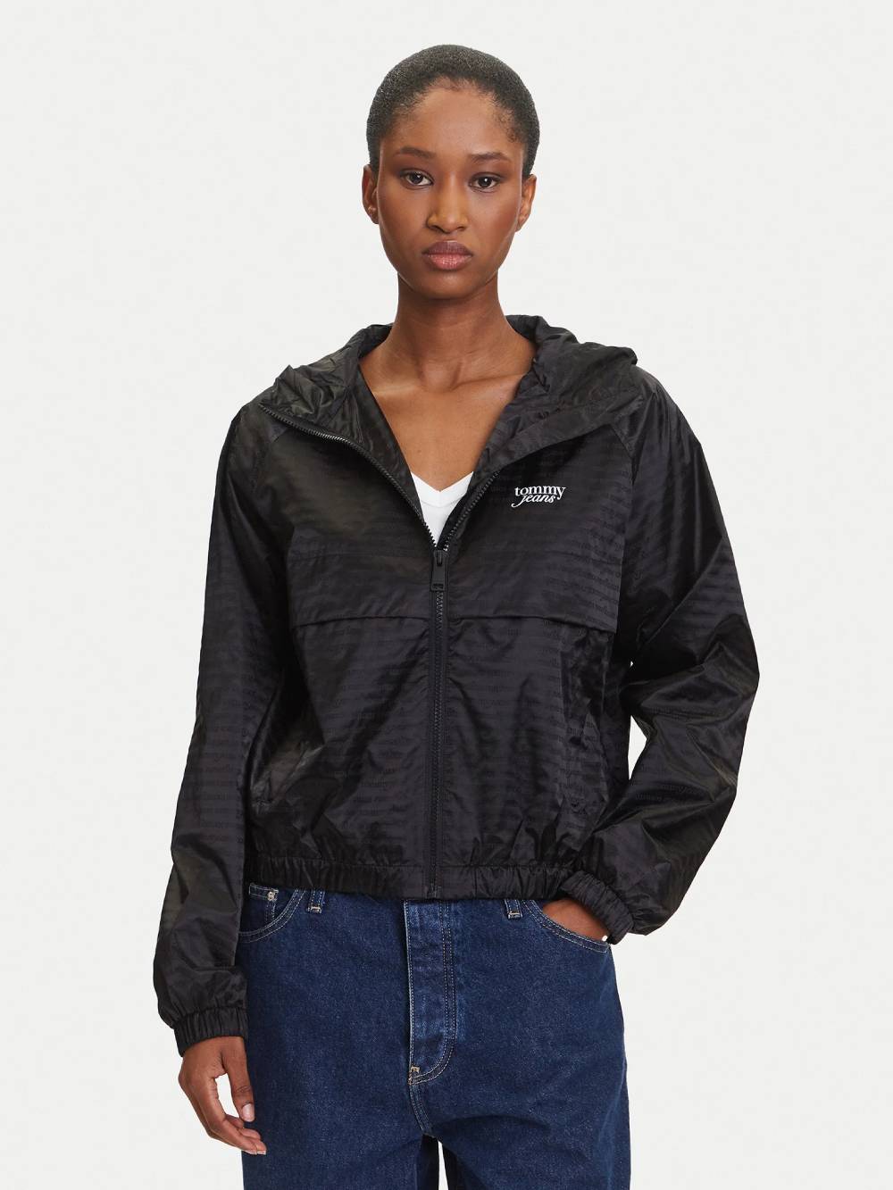 detail TJW JACQUARD WINDERBREAKER