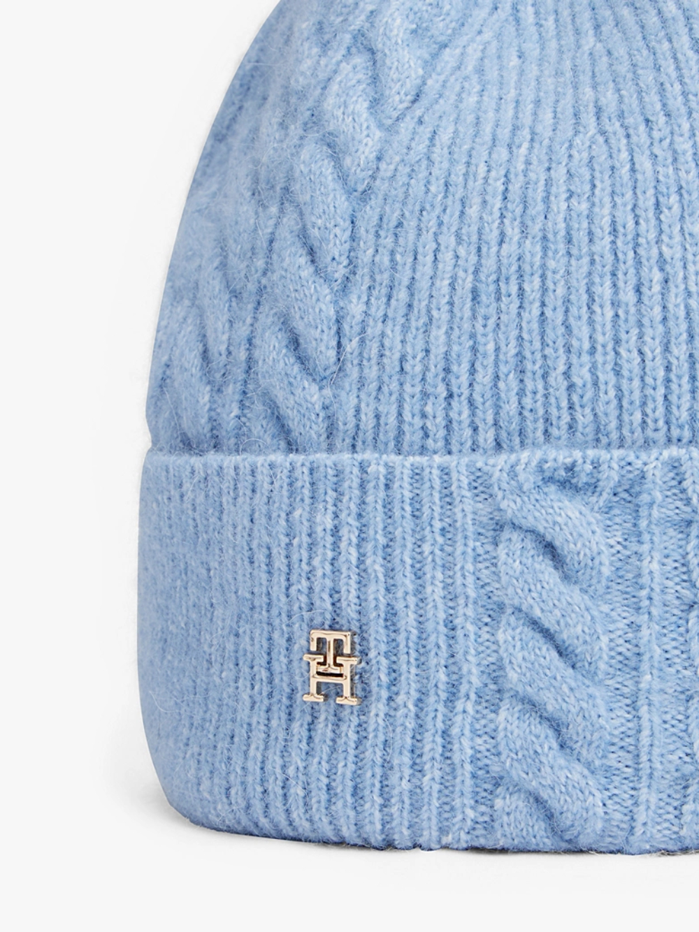 detail Tommy Hilfiger dámska modrá čiapka