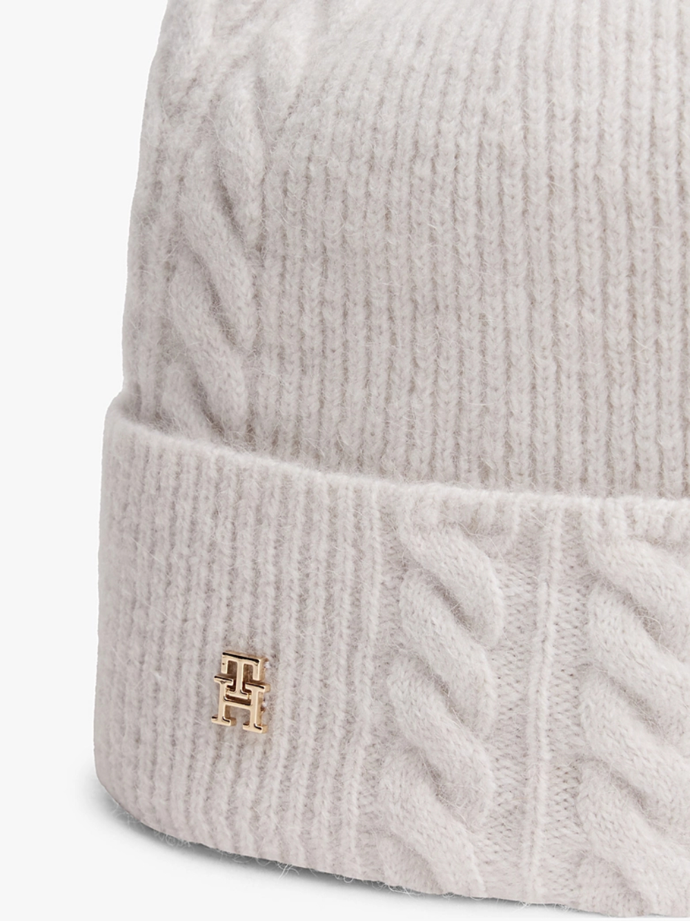 detail Tommy Hilfiger dámska šedá čiapka 