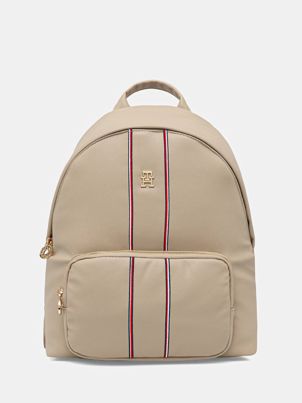 detail Tommy Hilfiger dámsky béžový batoh
