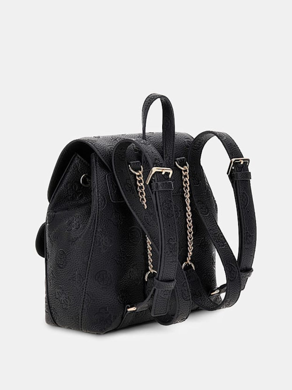 detail Guess dámsky čierny batoh